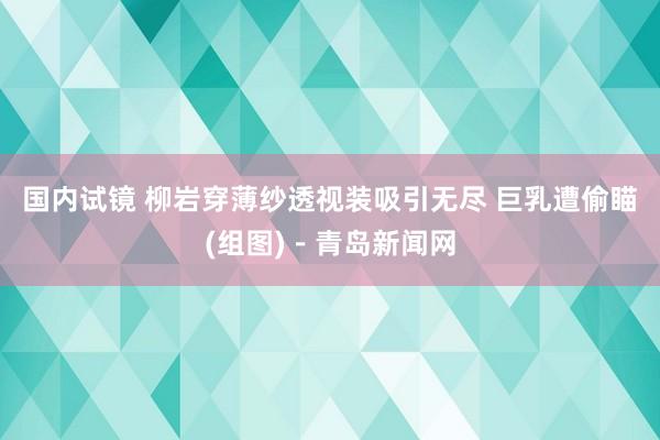 国内试镜 柳岩穿薄纱透视装吸引无尽 巨乳遭偷瞄(组图)－青岛新闻网