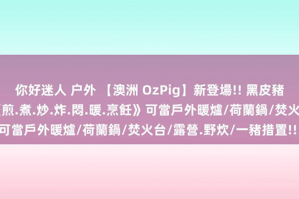 你好迷人 户外 【澳洲 OzPig】新登場!! 黑皮豬 超強全所在廚房燒烤爐《煎.煮.炒.炸.悶.暖.烹飪》可當戶外暖爐/荷蘭鍋/焚火台/露營.野炊/一豬措置!!!